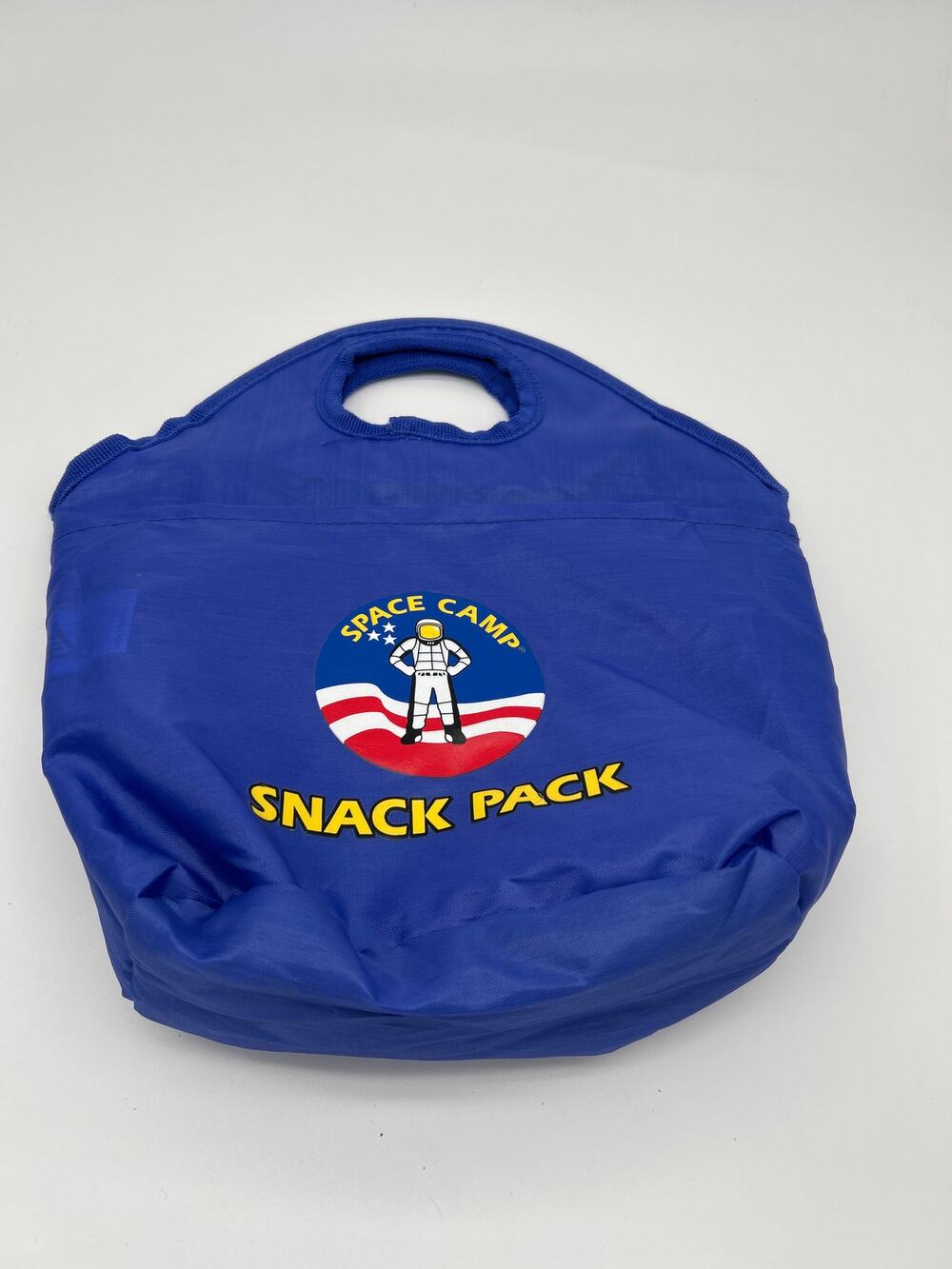 Space Camp Snack Pack Blue Lunch Zip Bag Insulated Tote Astronaut Logo